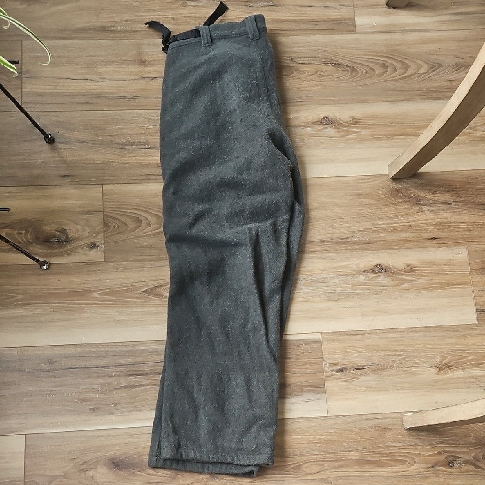 WOOLRICH Loden Heather Wool Outdoor Hunting Pants Size MED Vintage